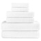 Dan River 6 Piece Cotton Bath Towel Set Popcorn Texture Absorbent Towels
